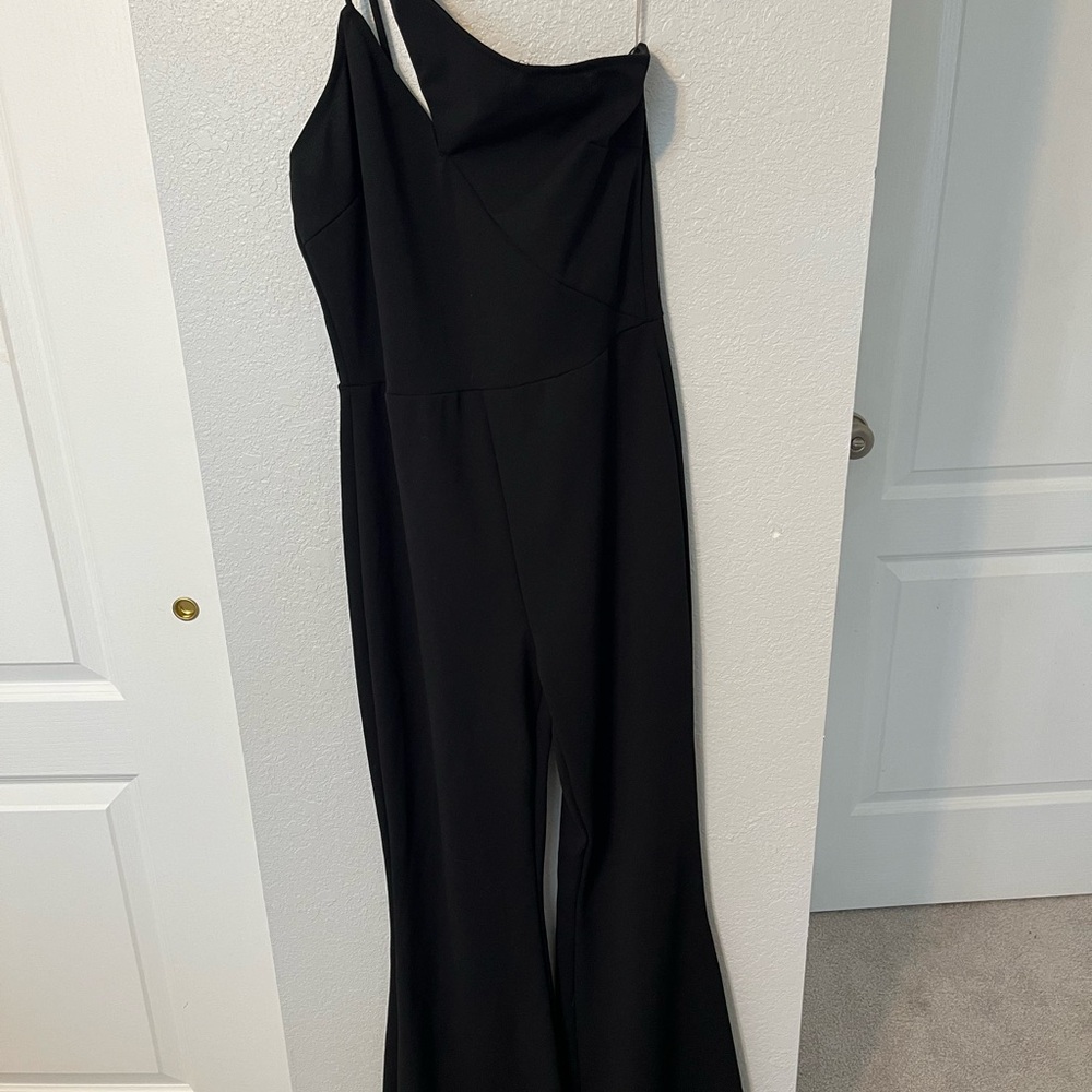 Black Wide Leg Jumpsuit